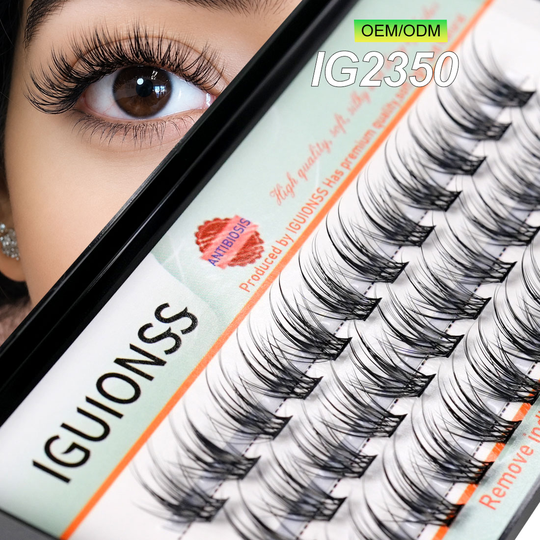 Eyelash Extension For Asian Eyes - OEM ODM Kirpik Demetleri DIY Tekli