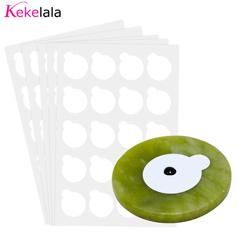 Eyelash Extension Look - 100 adet kirpik uzatma yapıştırıcısı çıkartmaları,