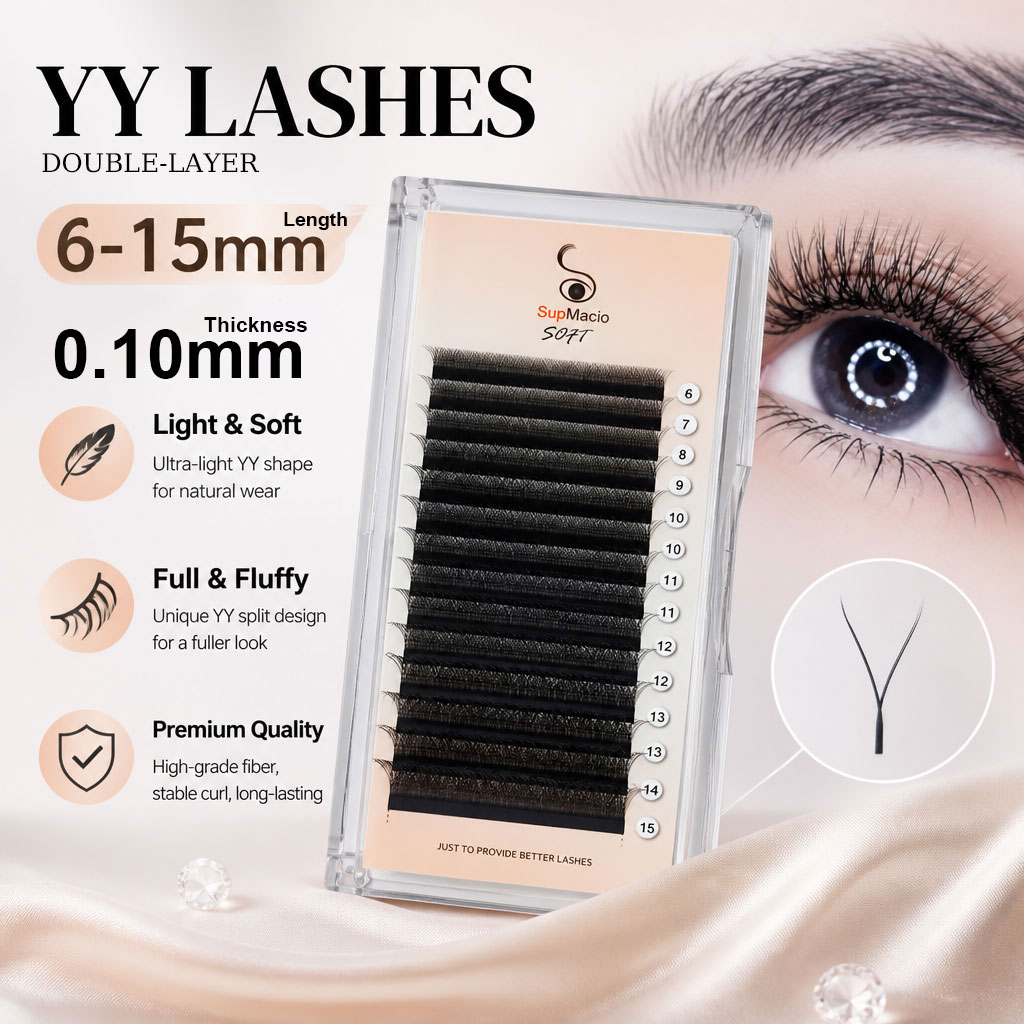 Eyelash Extension Human Hair - Supmacio 0.10 mm YY Kirpik Y