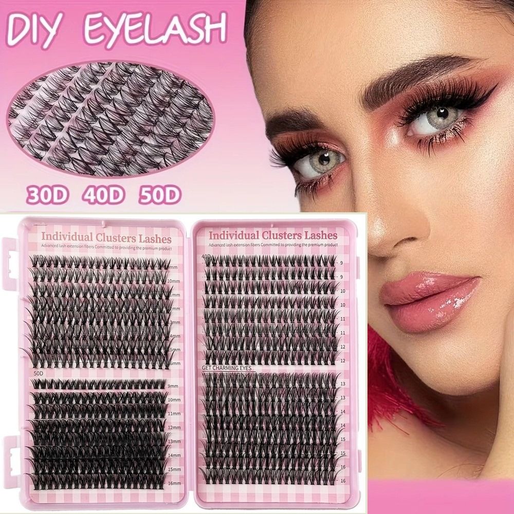Eyelash Extension Look - 8-16mm Uzunlukta Takma Kirpikler 30D/40D/50D/60D Doğal