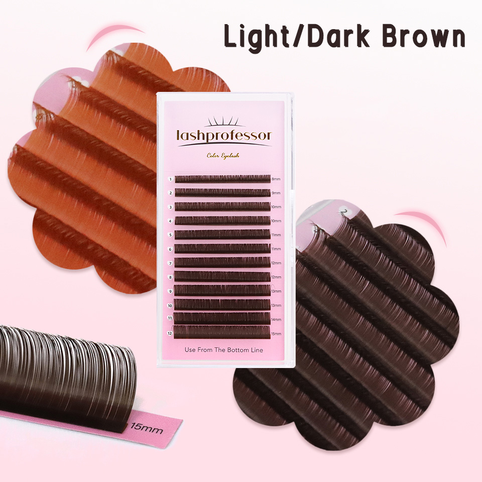 Eyelash Extension Russian - Koyu Kahverengi Kirpik Uzatma 0.05 0.07mm