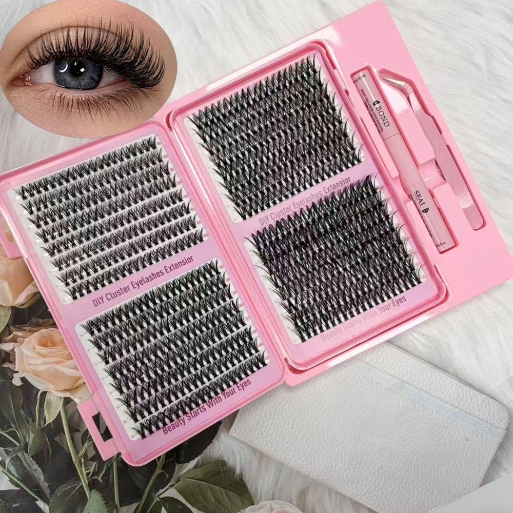 Eyelash Extension Look - Yeni Kalın Uzun Takma Kirpikler Doğal
