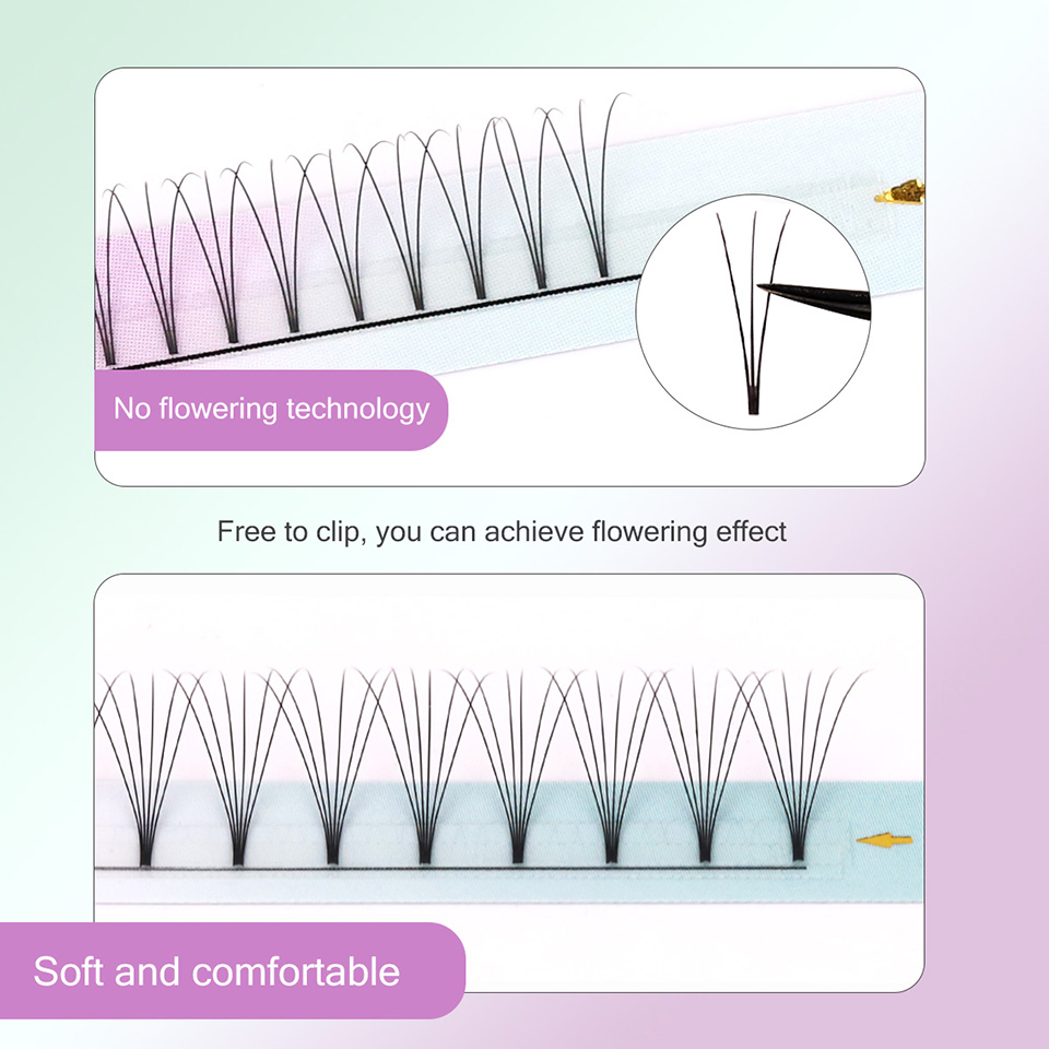 RUJADE Kısa Saplı 3D 4D 5D 6D  - Eyelash Extension Russian incelemesi ve fiyatı
