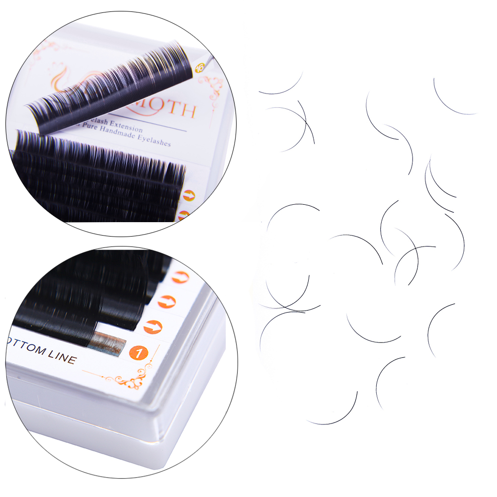 DOSMOTH 10 kutuları 16 satır 7 - Eyelash Extension For Asian Eyes incelemesi ve fiyatı